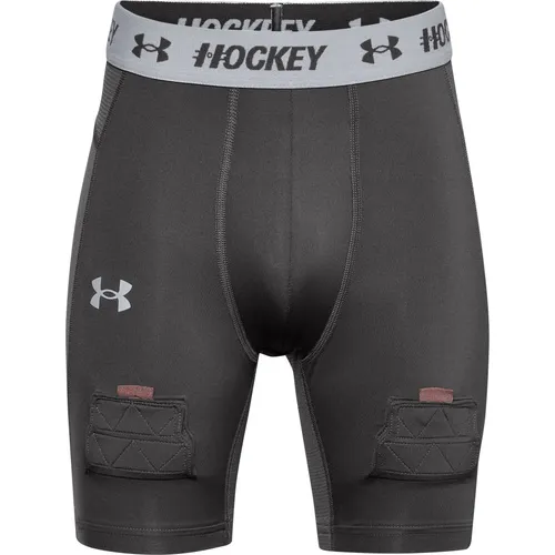 Under Armour Boys' Hockey Fitted Shorts 1356504