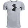 Under Armour Boys' Tech Split Logo Hybrid Short Sleeve 1363279