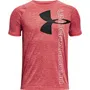 Under Armour Boys' Tech Split Logo Hybrid Short Sleeve 1363279