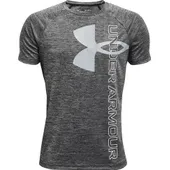 Under Armour Boys' Tech Split Logo Hybrid Short Sleeve 1363279