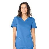 Landau Proflex Two-Pocket Scrub Top For Women 4168