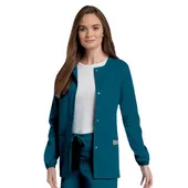 Landau Scrub Zone 3 Pocket Scrub Jacket For Women 75221