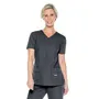 Landau Essentials 4 Pocket Scrub Top For Women 8111