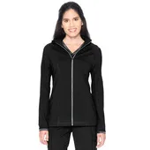 Urbane Impulse Athletic Scrub Jacket For Women 9742