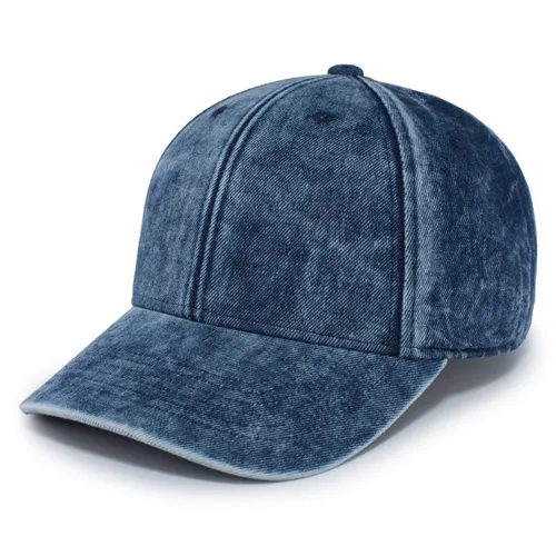 Pacific Headwear Hybrid Denim Dad Cap P207. Embroidery is available on this item.