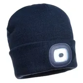 Portwest Rechargeable Twin LED Beanie B028