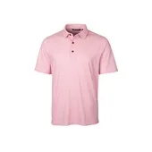 Cutter & Buck Mens Pike Double Dot Print Stretch Polo BCK00137