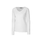 Cutter & Buck Ladies L/S Victory V-Neck LCK08701