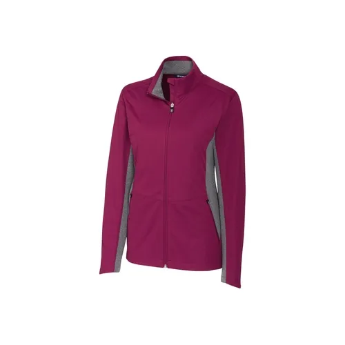 Cutter & Buck Ladies Navigate Softshell Full Zip Jacket LCO00032