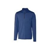 Cutter & Buck Mens Holman Stripe Half Zip MCK00087