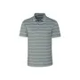 Cutter & Buck Mens Forge Polo Heather Stripe Tailored Fit MCK00132