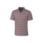 Cutter & Buck Mens Forge Polo Heather Stripe Tailored Fit MCK00132