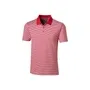 Cutter & Buck Mens Forge Polo Tonal Stripe Tailored Fit MCK00135