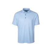 Cutter & Buck Mens Pike Double Dot Print Stretch Polo MCK00137