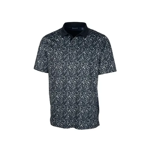 Cutter & Buck Mens Forge Polo Particle Print MCK01083