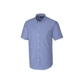 Cutter & Buck Mens Easy Care Stretch Oxford Stripe S/S MCW00140