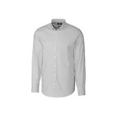 Cutter & Buck Mens L/S Tailored Fit Stretch Oxford Stripe MCW00142