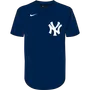 Nike MLB Adult/Youth Dri-Fit 1-Button Pullover Jersey N383 / NY83 NEW YORK YANKEES