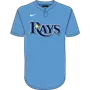 Nike MLB Adult/Youth Dri-Fit 1-Button Pullover Jersey N383 / NY83 TAMPA BAY RAYS