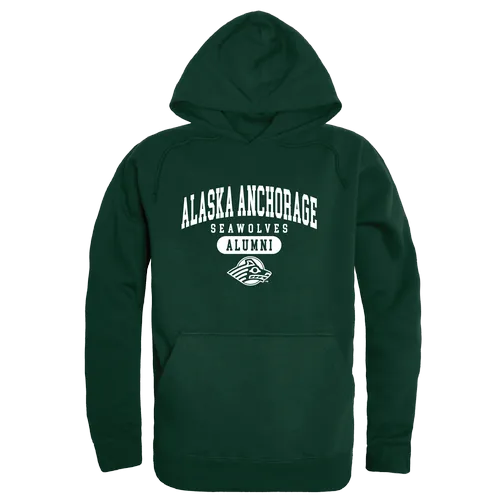 W Republic Alumni Hoodie University Of Alaska Anchorage Seawolves 561-259