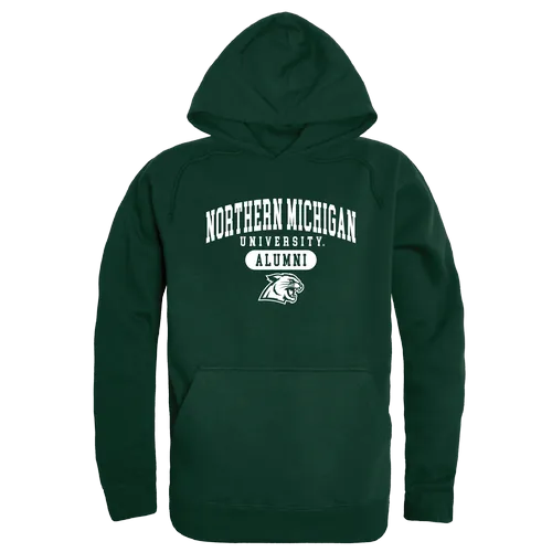 W Republic Alumni Hoodie Northern Michigan Wildcats 561-357