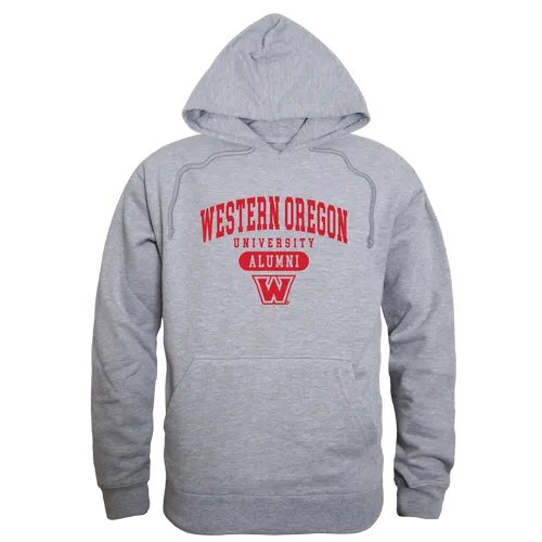 W Republic Alumni Hoodie Western Oregon Wolves 561-406