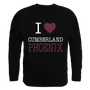 W Republic I Love Crewneck 552 Cumberland University Phoenix 552-287