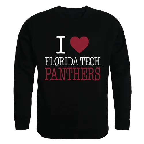 W Republic I Love Crewneck 552 Florida Tech Panthers 552-304