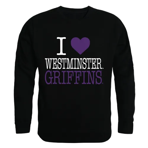 W Republic I Love Crewneck 552 Westminster Griffins 552-421