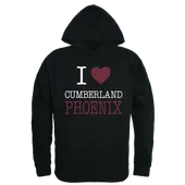 W Republic I Love Hoodie 553 Cumberland University Phoenix 553-287