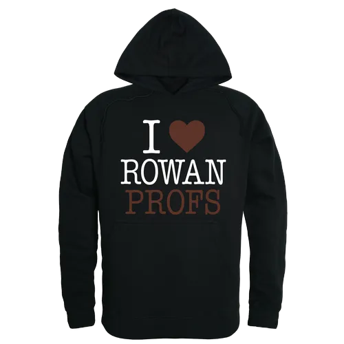 W Republic I Love Hoodie 553 Rowan University 553-371