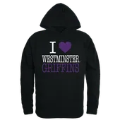 W Republic I Love Hoodie 553 Westminster Griffins 553-421