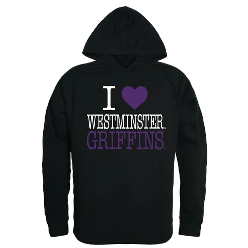 W Republic I Love Hoodie 553 Westminster Griffins 553-421