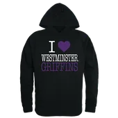 W Republic I Love Hoodie 553 Westminster Griffins 553-421