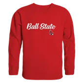 W Republic Script Crew Ball State Cardinals 556-264