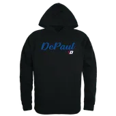 W Republic Script Hoodie Depaul Blue Demons 558-121