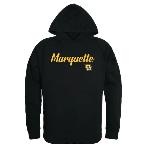 W Republic Script Hoodie Marquette Golden Eagles 558-130