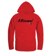 W Republic Script Hoodie Miami Of Ohio Redhawks 558-131