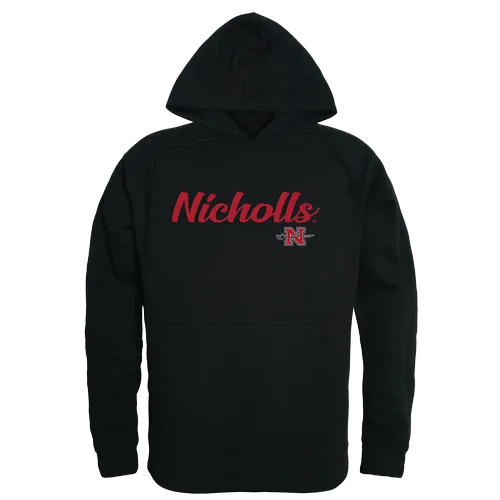 W Republic Script Hoodie Nicholls State Colonels 558-138