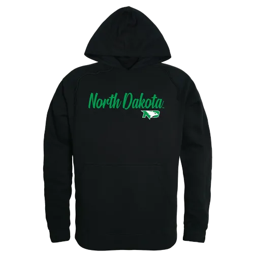 W Republic Script Hoodie University Of North Dakota 558-141