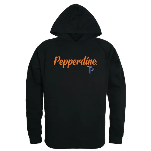 W Republic Script Hoodie Pepperdine Waves 558-196