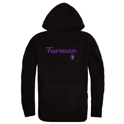 W Republic Script Hoodie Furman University 558-220