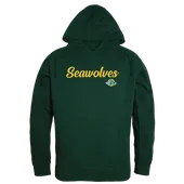 W Republic Script Hoodie University Of Alaska Anchorage Seawolves 558-259