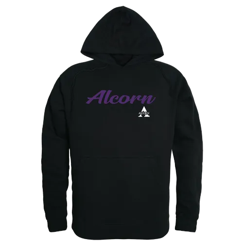 W Republic Script Hoodie Alcorn State Bravehawks 558-261