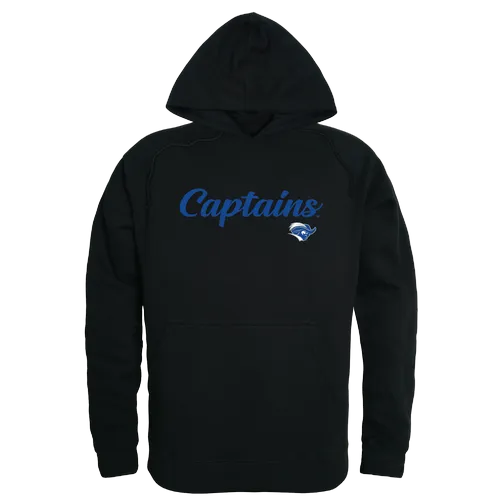 W Republic Script Hoodie Christopher Newport Captains 558-279