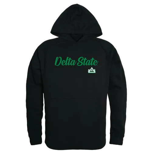 W Republic Script Hoodie Delta State University Statesmen 558-289