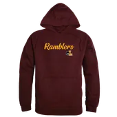 W Republic Script Hoodie Loyola Chicago Ramblers 558-333