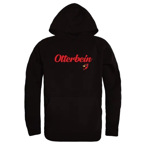 W Republic Script Hoodie Otterbein University Cardinals 558-361