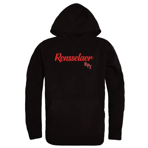 W Republic Script Hoodie Rensselaer Polytechnic Institute 558-367