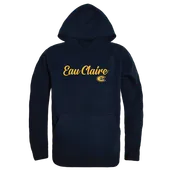 W Republic Script Hoodie Wisconsin Eau Claire Blugolds 558-409